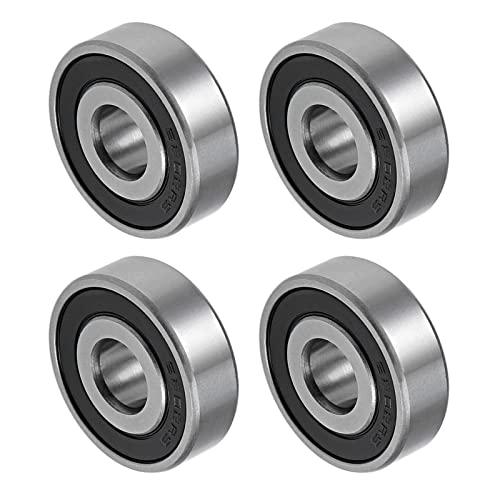 Quarkzman 6202-16-2RS Cuscinetti a Sfera 16x35x11mm (Confezione da 4)