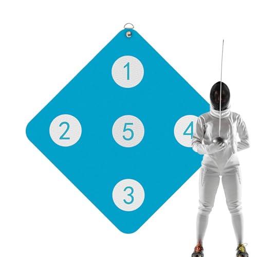 Bersaglio da Scherma Montato a Parete BIRIRIO con 5 Zone