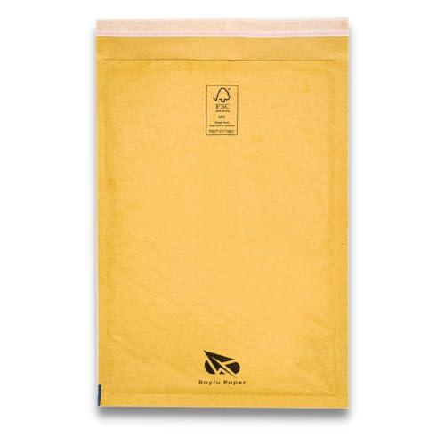RAYLU PAPER - 10 Buste Imbottite Kraft Marrone 240x330 mm
