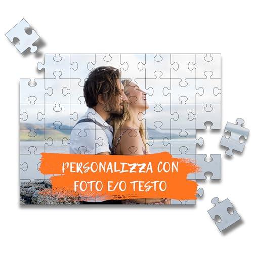 Puzzle Personalizzato con Foto e Testo - Non Assemblato