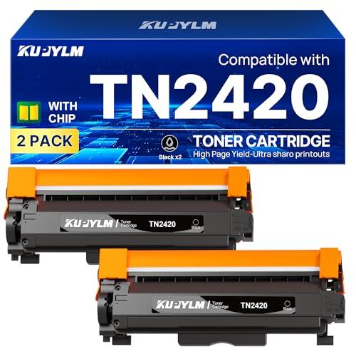 KUPYLM TN2420 Toner Compatibile, 2 Pezzi Nero