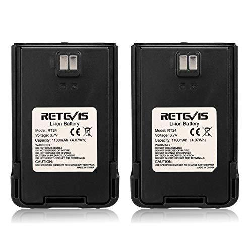 Retevis RT24 Batteria di Ricambio - Set da 2