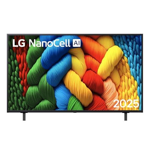LG NanoCell AI NANO80 TV 50 pollici 4K Smart TV 50NANO80A6B (2025)