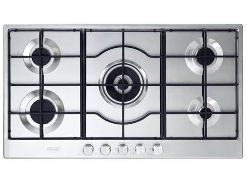 DeLonghi SLF 590 LX Piano Cottura a Gas 90 cm, Inox