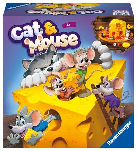 Ravensburger - Cat&Mouse, Gioco da Tavolo per Tutta la Famiglia