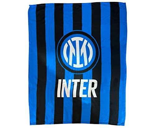 Inter, Plaid in Pile Stampato Ufficiale - 120x150 cm