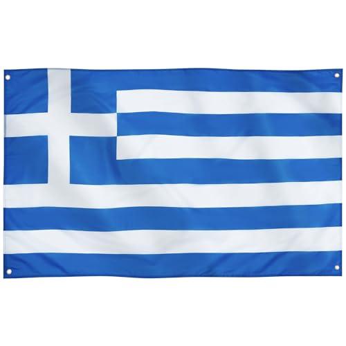 Bandiera Grecia Runesol 91x152cm con 4 Occhielli