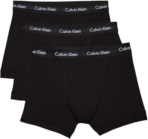 Calvin Klein Trunk 3pk 0000U2662G Boxer Uomo, Nero
