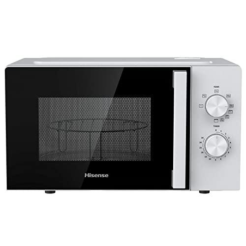 HiSense H20MOWP1HG Forno a Microonde con Grill, 20L, 700W, Bianco