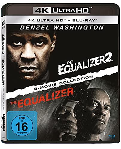 Equalizer 1 & 2 (2 4K Ultra HDs + 2 Blu-rays)