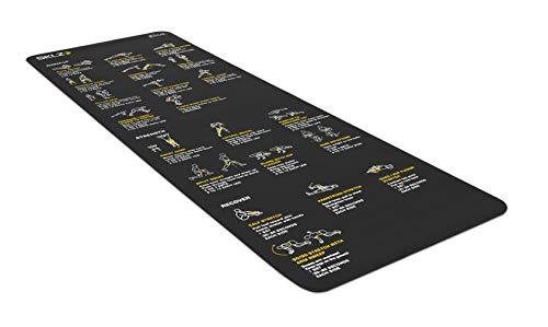 SKLZ Trainer Mat - Tappetino Fitness con Esercizi Illustrati