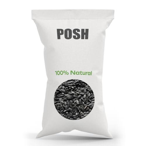 Semi di girasole, colore nero, 20 kg, mangime per uccelli selvatici, per tutte le stagioni