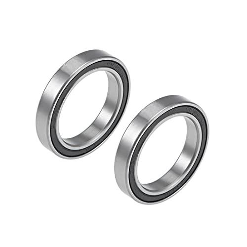 Cuscinetti a Sfere a Gola Profonda PATIKIL 6806-2RS - 30mm x 42mm x 7mm (2 Pezzi)