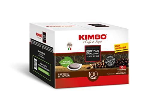 Kimbo Cialde Caffè Compostabili ESE - 100 Cialde - Espresso Napoletano