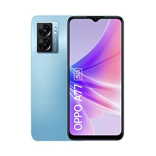 OPPO A77 5G Ocean Blue - Smartphone 5G con Ricarica SuperVOOC
