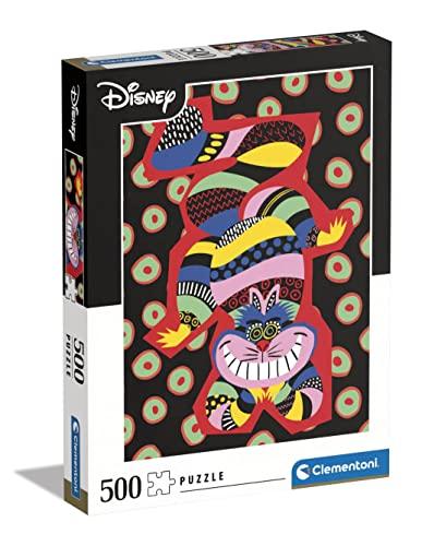 Clementoni - Puzzle Disney The Cheshire Cat - 500 pezzi