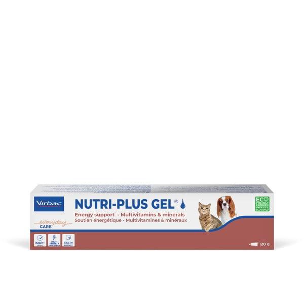 Virbac Nutri-Plus Gel | 120 g | Integratore alimentare per cani e gatti