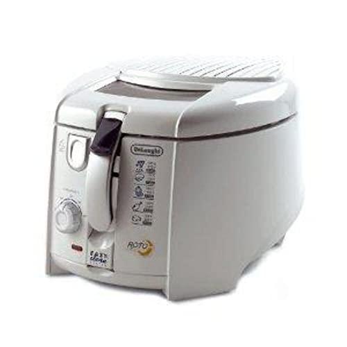 De'Longhi F28311.W1 RotoFry Friggitrice con cestello rotante angolato