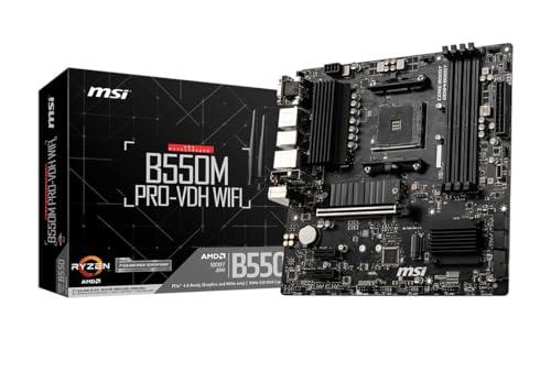 MSI B550M PRO-VDH WIFI - Scheda Madre Micro-ATX AMD AM4