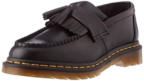 Dr. Martens Adrian Tassel Loafer, Mocassino Unisex-Adulto, Black Smooth, 37 EU