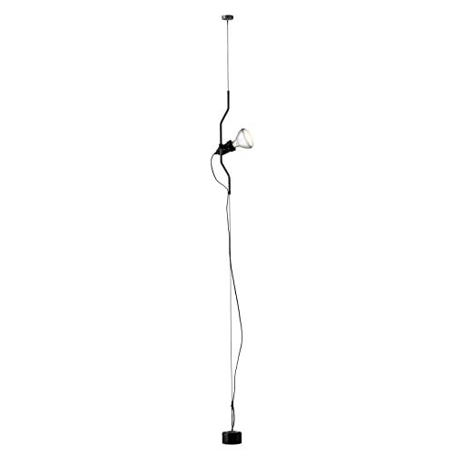 FLOS Parentesi Lampada a Sospensione Nera - Design Iconico di Castiglioni e Manzù