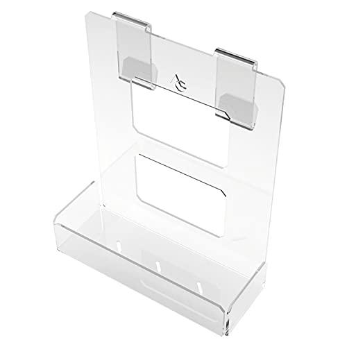 Agplex Porta Sapone Grande con Porta Asciugamani per Box Doccia