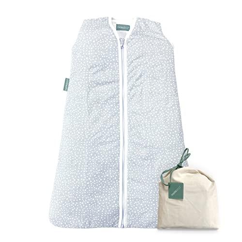Molis&co. Sacco Nanna Imbottito Invernale - Grey Print (0-6 mesi)