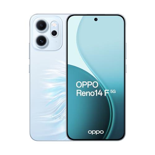 OPPO Reno 14F 5G Opal Blue - 8GB RAM 256GB ROM - Smartphone Android
