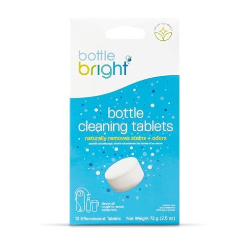 Bottle Bright Compresse Effervescenti per la Pulizia di Borracce e Contenitori Riutilizzabili (12 Compresse)