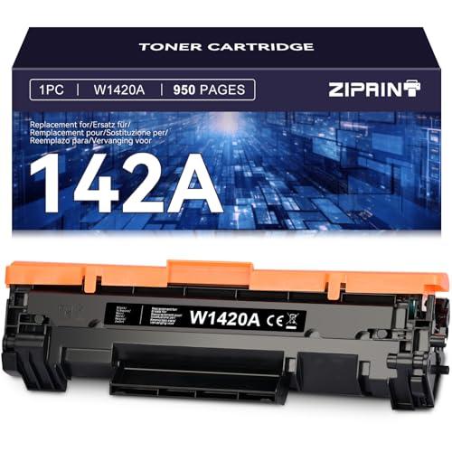 ZIPRINT 142A Toner Compatibile per HP LaserJet M110we, M140we, M110w, M140w, M139we, M139w (Nero, Senza Chip)