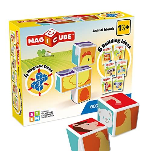 Geomag Magicube Animal Friends 132: Costruzioni Magnetiche per Amici Animali
