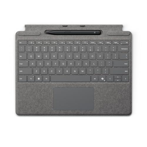 Microsoft Surface Pro Keyboard con Slim Pen - Platino