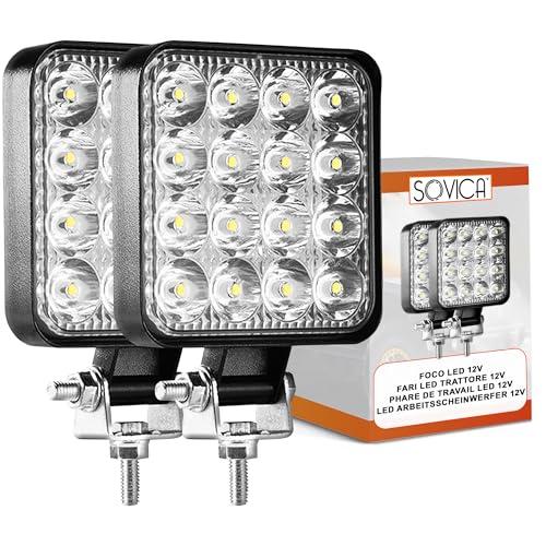Coppia Fari LED Trattore 48W - Illuminazione Potente e Duratura per il Tuo Lavoro