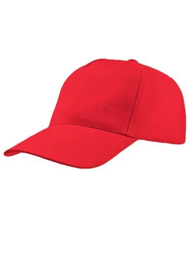 Mr. Gadgets Cappello Unisex con Visiera - Rosso