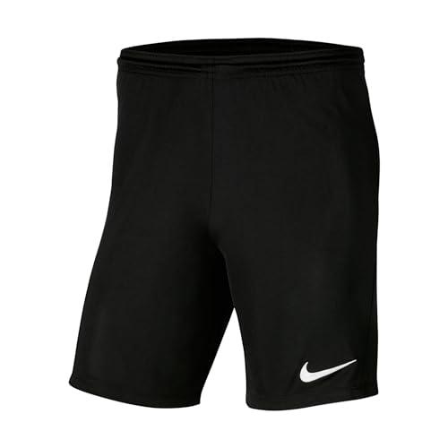 Nike Pantaloncino Park III Black, M, Ragazzo