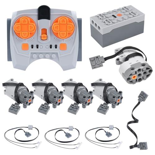 Binghe Motor Power Function Kit - Set di 11 Motori Elettrici per Costruzioni Tecniche