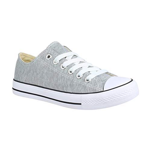 Elara Sneaker Unisex Tessile Grigio Chiaro