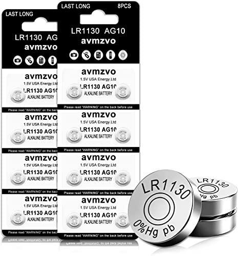 LR1130 Batteria a Bottone Alcalina 1.5V (16 Pezzi)