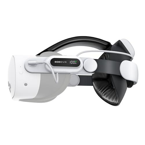 BOBOVR E3 Pro Cinturino Elite con Batteria per Meta Quest 3/3S