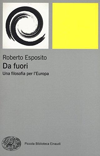 Da fuori una filosofia per l'Europa
