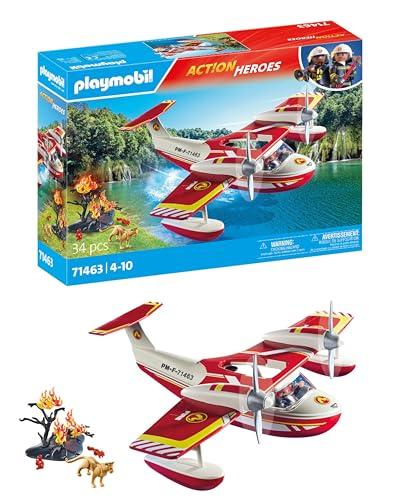 PLAYMOBIL Action Heroes Idrovolante dei Pompieri 71463