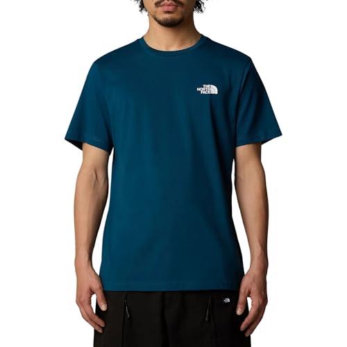 The North Face S/S Simple Dome T-Shirt Uomo - Midnight Petrol