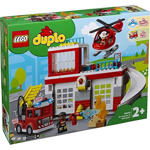 LEGO DUPLO Caserma dei Pompieri ed Elicottero 10970