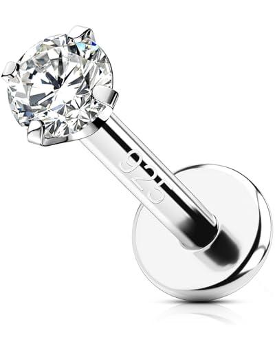 OUFER Piercing Helix Argento 925 con Zircone Cubico