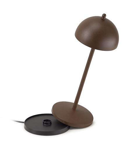 LA VILLE LUMIÈRE LVL EvaG Lampada da Tavolo Ricaricabile Corten