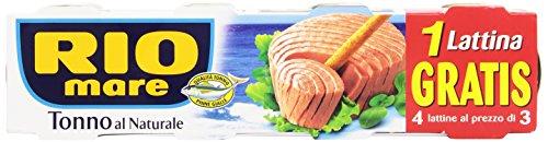 Rio Mare Tonno al Naturale - 12 Lattine da 80g