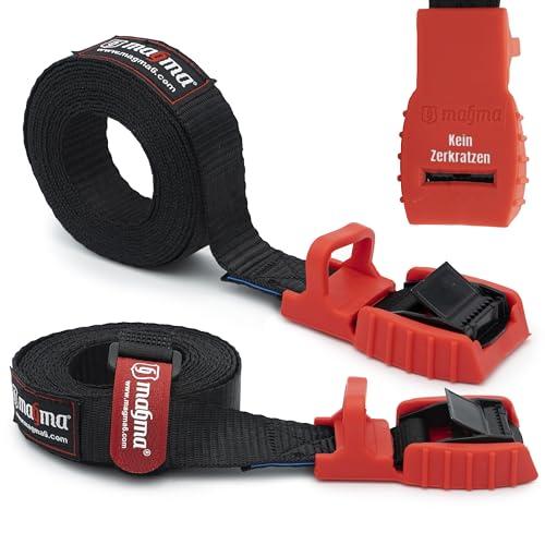 MAGMA 2 Cinghie di Ancoraggio Rosse 5m