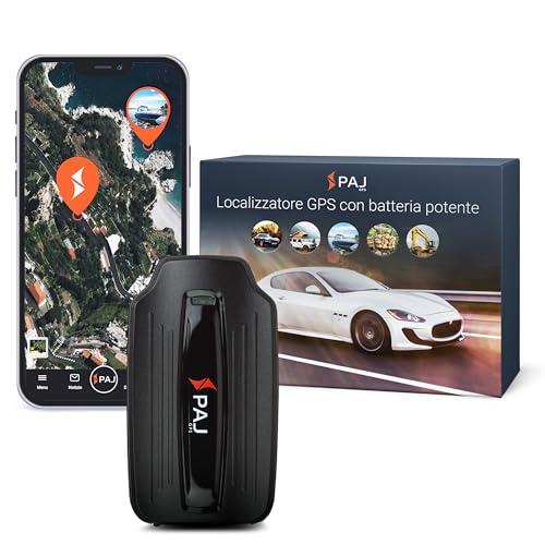 PAJ GPS POWER Finder 4G: Localizzatore GPS con Calamita per Auto, Moto, Camper e Barche