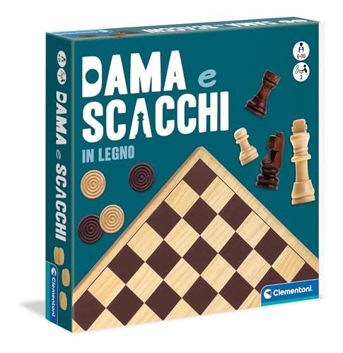 Clementoni Dama e Scacchi in Legno