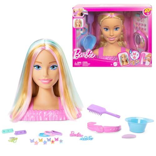 Barbie - Testa Pettinabile Deluxe Bionda con Accessori